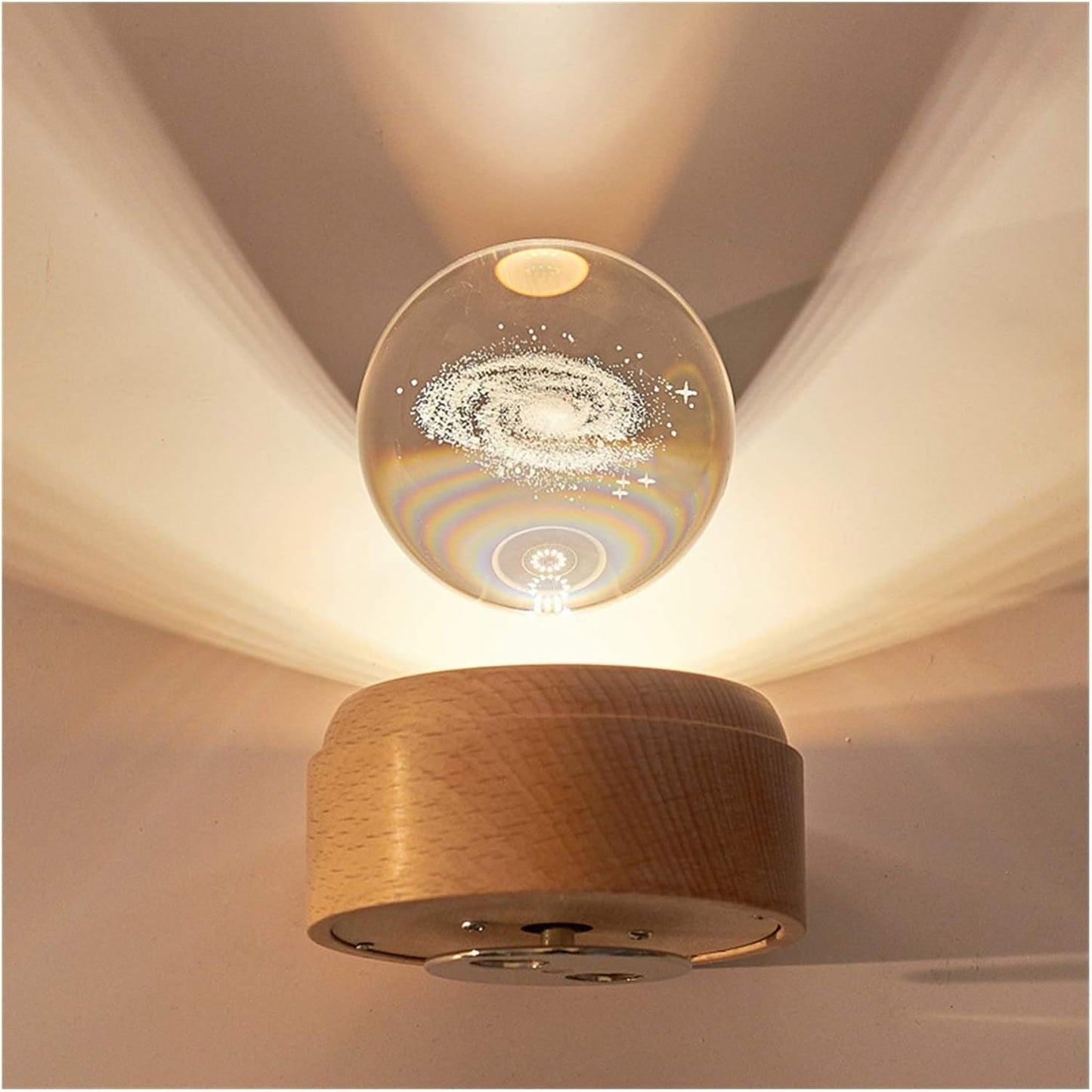 Esfera De Cristal Luz Led